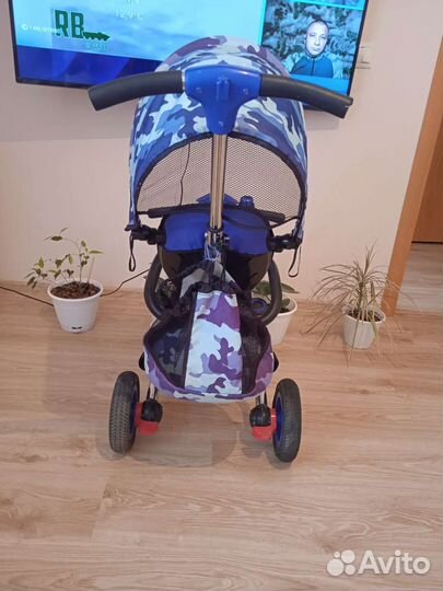 Детский трехколесный велосипед бу