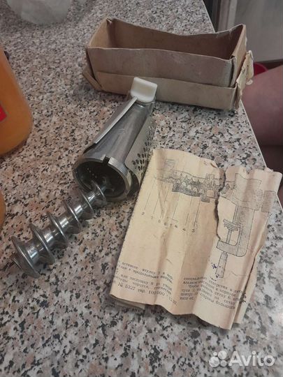 Соковыжималка для мясорубки СССР