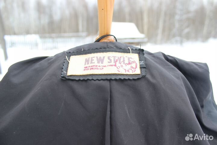 Куртка женская из натуральной кожи с мехом New Sty