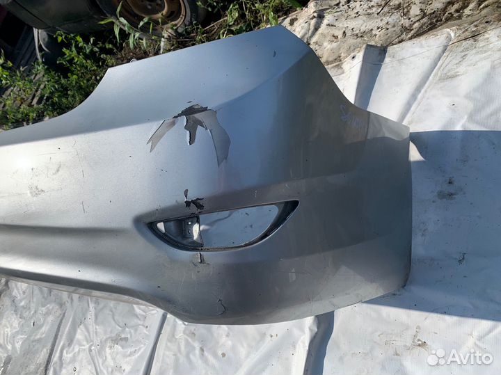 Задний бампер Hyundai Solaris 1