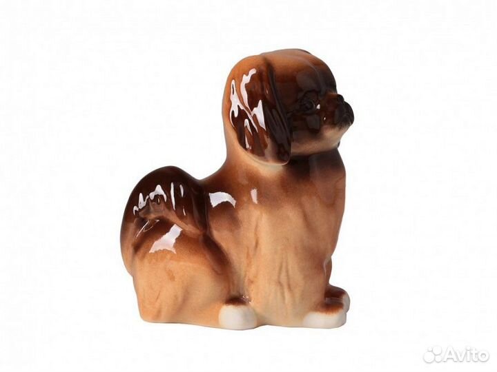 Керамика статуэтка Пекинес