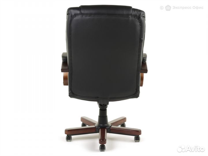 Кресло для руководителя Бюрократ T-9925walnut/blac