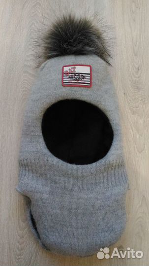 Шапка шлем зимний на 2-4 года