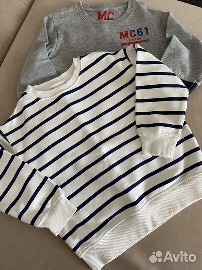 Джемпер свитшот на мальчика zara. Цена за два