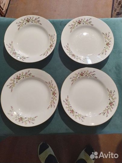 Тарелки yamatsu 4шт большые глубокие диаметр 23см