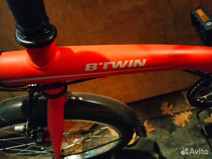 Велосипед складной Btwin. Самокат в подарок