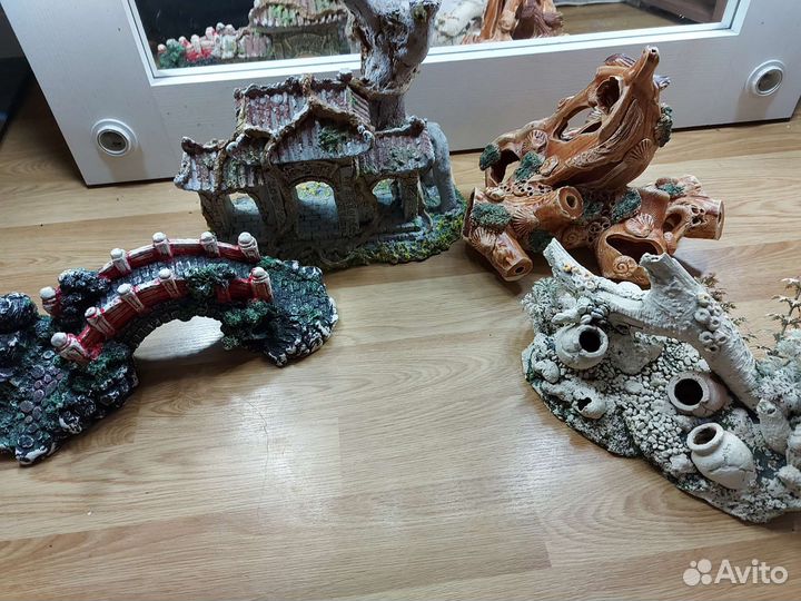 Декорации для аквариума
