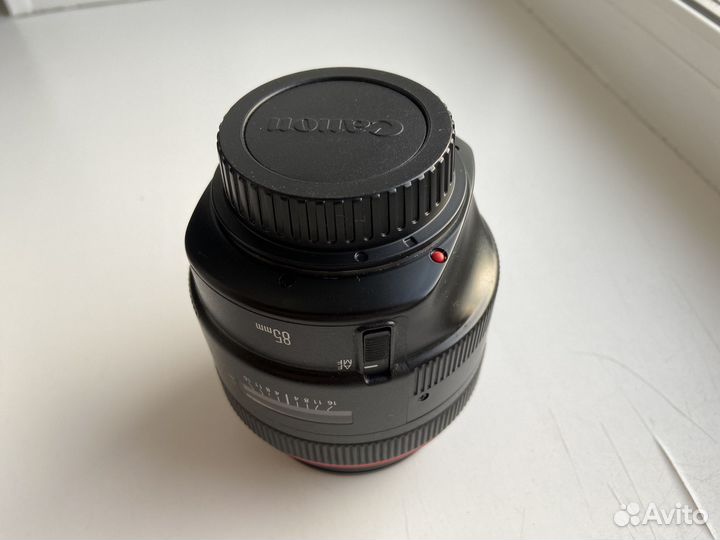 Объектив Canon ef 85mm f 1.2L II usm