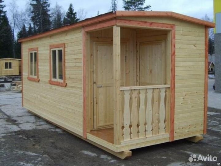 Вагончик каркасный 6*2,9м