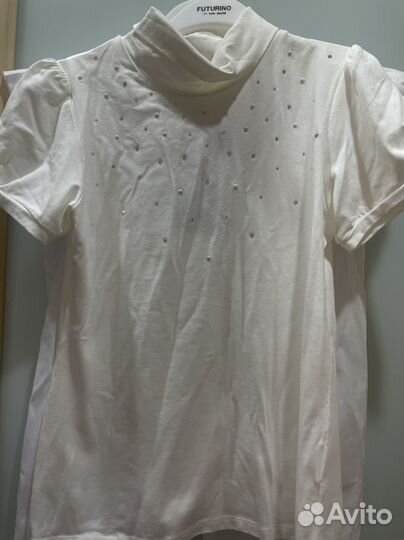 Рубашка блузка водолазка школьная новые