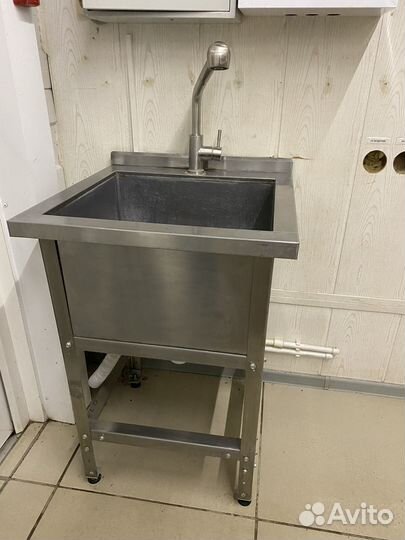 Раковина металлическая бу
