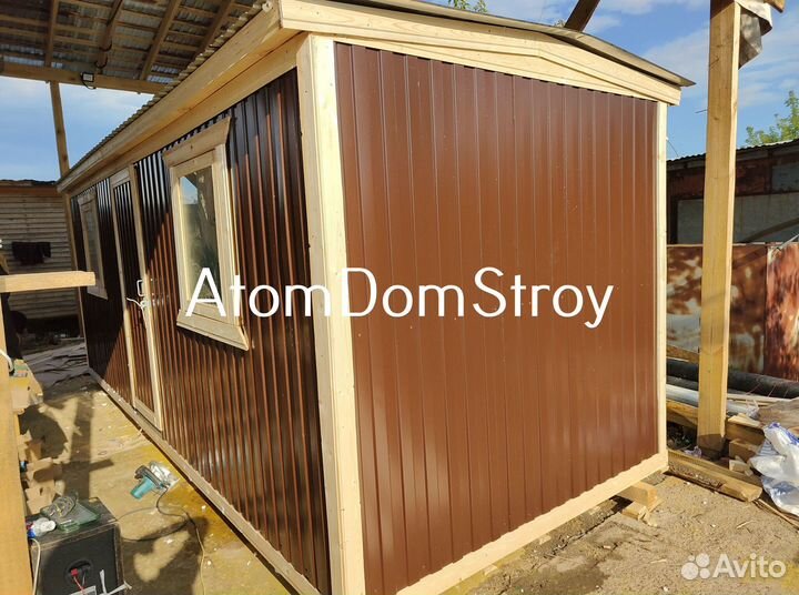 Бытовка деревянная новая