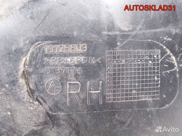 Локер передний правый Opel Astra H 13125603