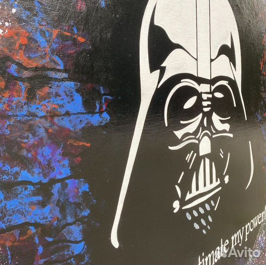 Картина акрилом на холсте