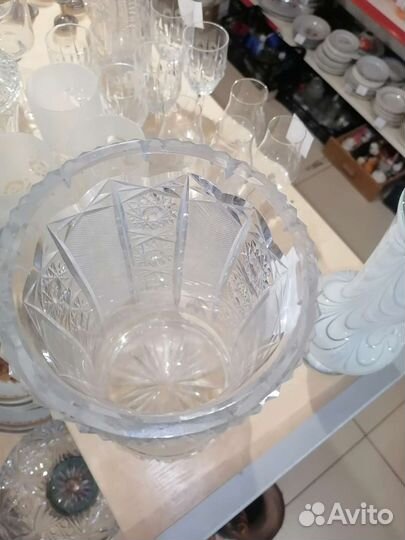 Ваза хрустальная СССР