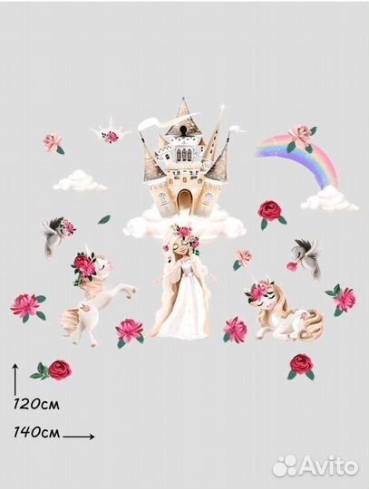 Интерьерные наклейки