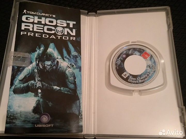 Игра psp chost recon predator лицензия