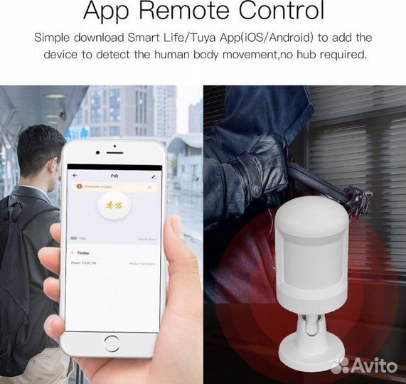 Безпроводной датчик движения