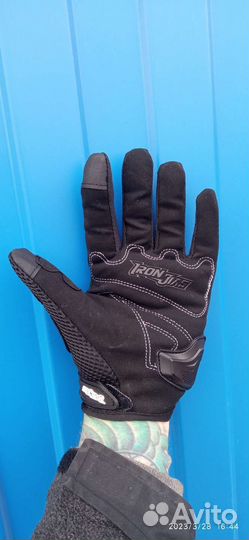 Мотоциклетные перчатки с защитой M, L, XL