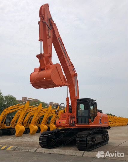 Гусеничный экскаватор Lonking CDM6490F, 2022