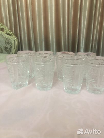 Хрустальные стаканы СССР