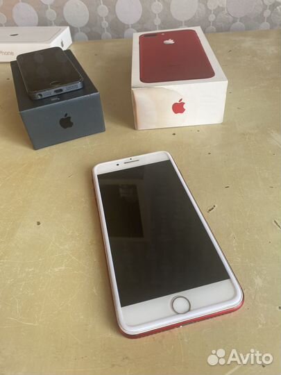 iPhone 7Plus «Product Red» 128gb