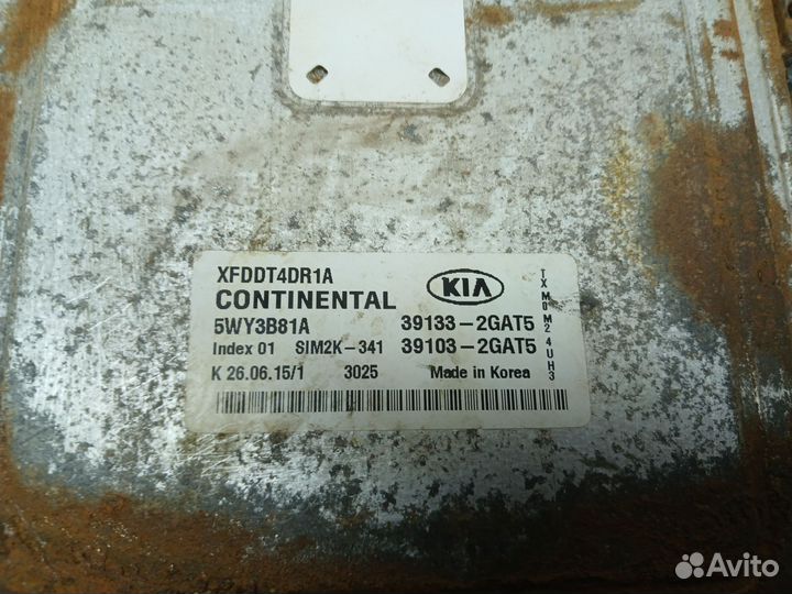 Эбу двигателя Kia Sorento XM