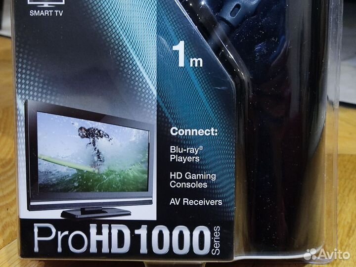 Цифровой кабель Belkin Pro HD 1000 hdmi 1м