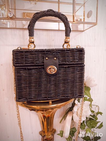 Сумка соломенная vens