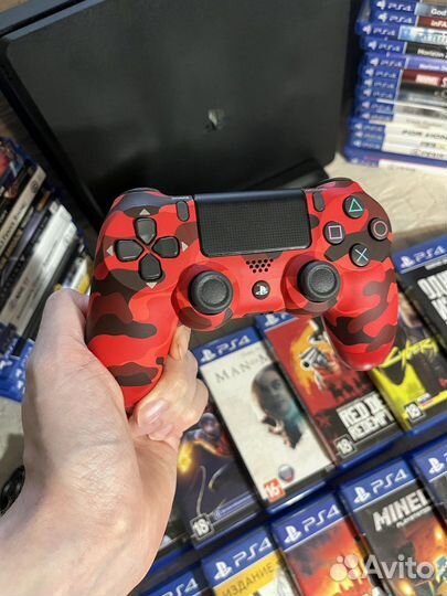 Sony playstation 4 slim + 115 крутых игр в подарок