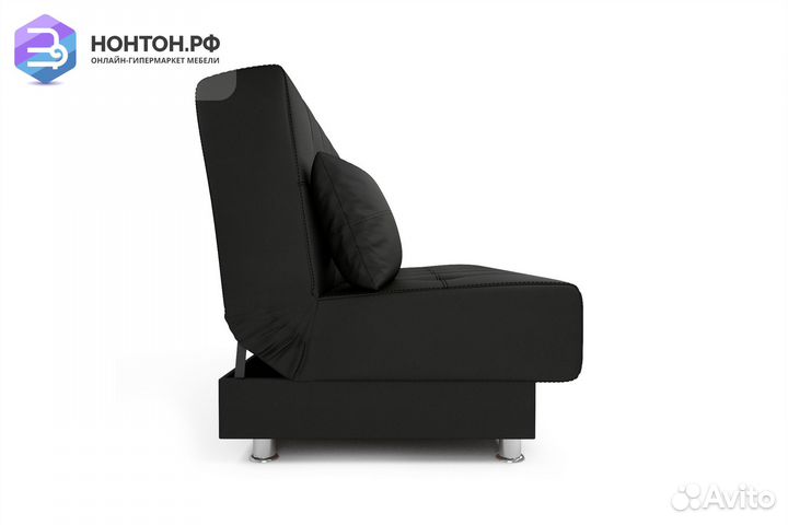 Диван книжка Мария экокожа черная