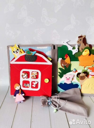 Книга из фетра