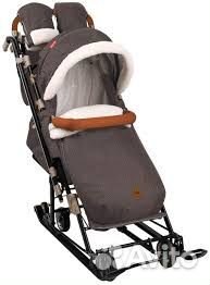 Детские санки коляска