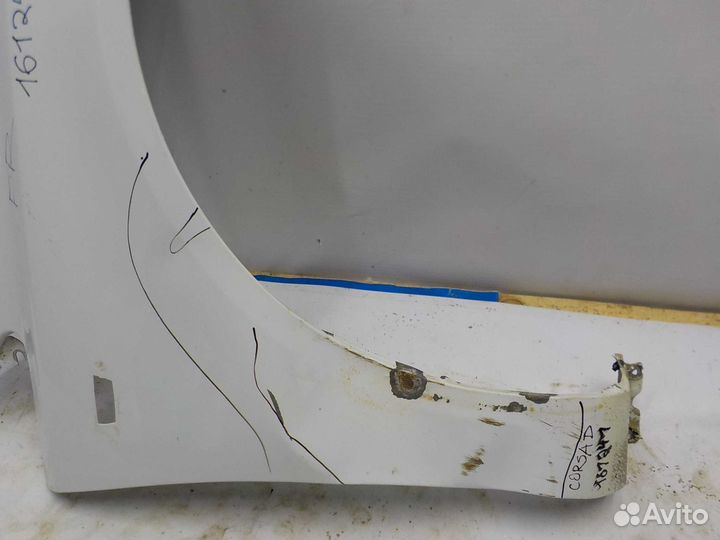 Крыло переднее правое Opel Corsa D
