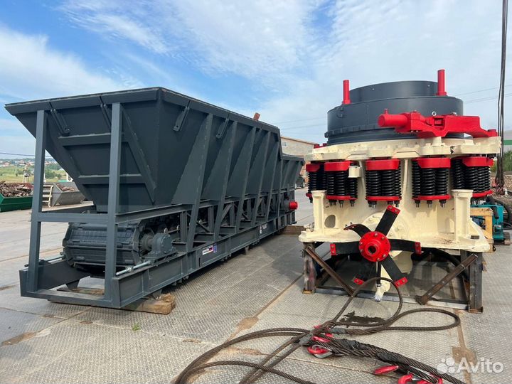 Питатель пластинчатый щебень дробилка грохот