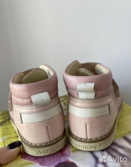 Ботинки демисезонные для девочки 21 размер