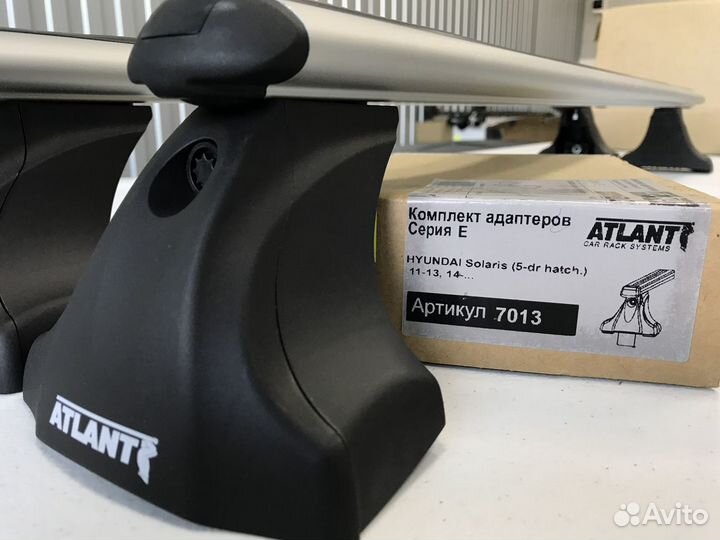 Багажник на крышу Hyundai Solaris (хэтчбэк)