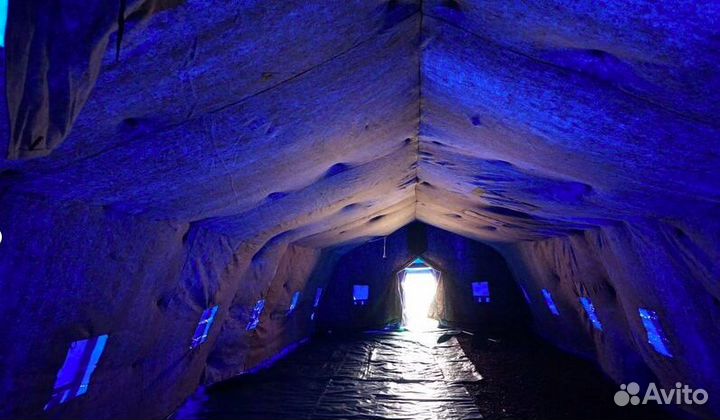 Палатка мчс армейская м10 м30 пвх брезент