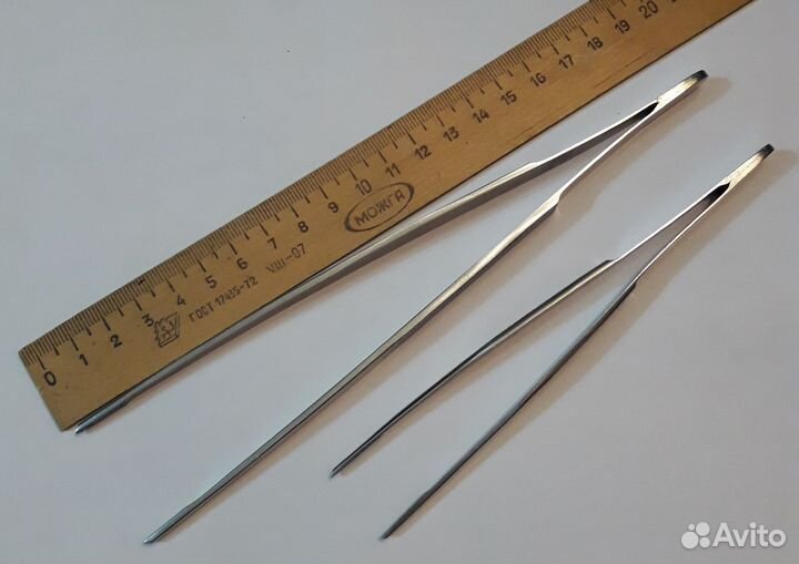 Пинцет медицинский СССР 2шт