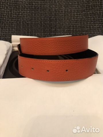 Ремень двухсторонний мужской hermes оригинал