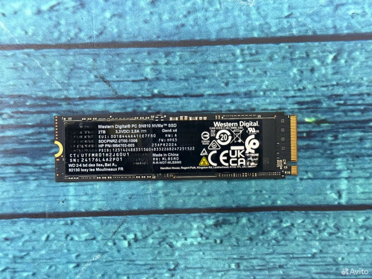 SSD Western Digital PC SN810 2TB M.2 NVMe купить в Москве по низкой ...