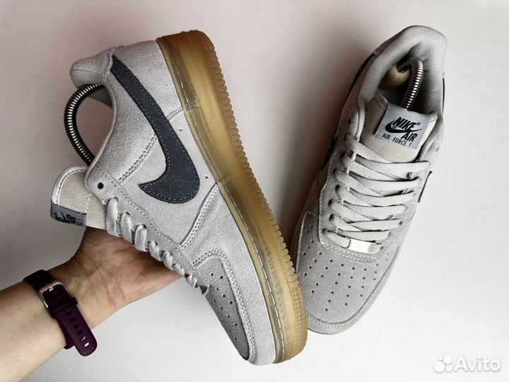 Кроссовки мужские Nike Air Force 1 замшевые 41-46