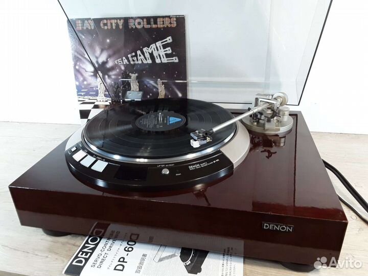 Проигрыватель винила Denon DP-60L. Made in Japan