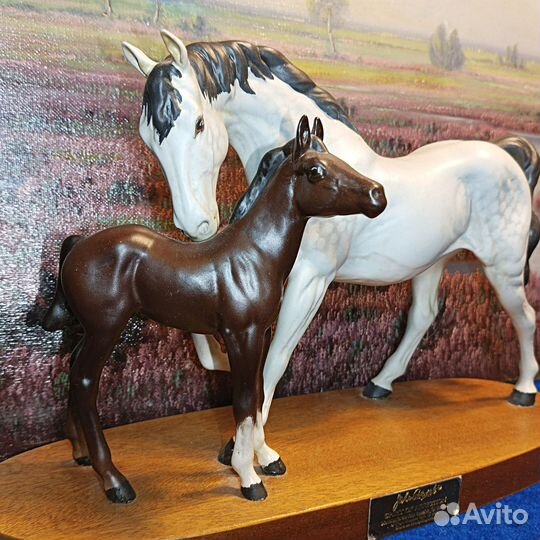 Лошади.Beswick.Композиция.Жеребенок.Кобыла