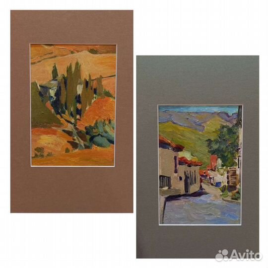 Картина маслом пейзаж в интерьер