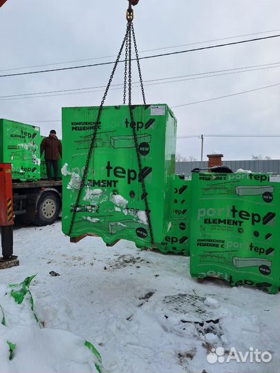 Газобетонные блоки Поритеп