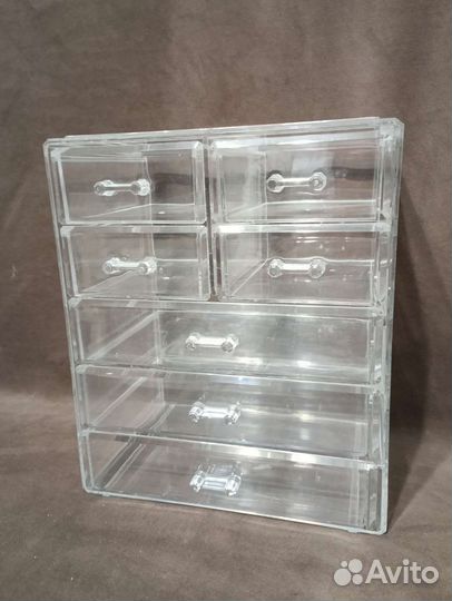 Акриловый бокс для хранения косметики