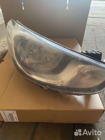 Фара правая hyundai solaris