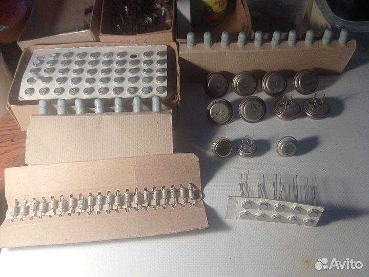 Радиодетали и платы СССР