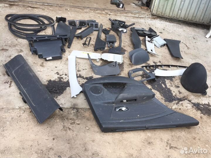 Renault fluence пластик салона